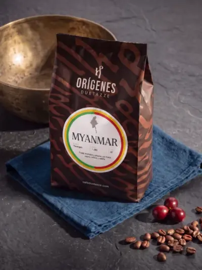 Café de especialidad de Myanmar en grano