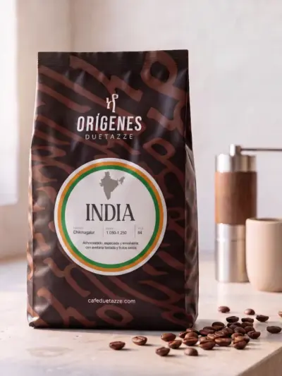 Café de la India en grano
