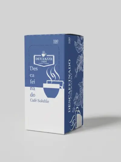 Comprar café descafeinado soluble en 100 sobres | Duetazze