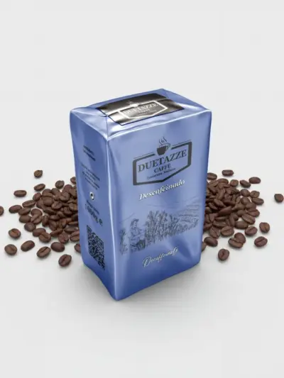 Comprar café en grano descafeinado tostado natural 1 kg | Duetazze