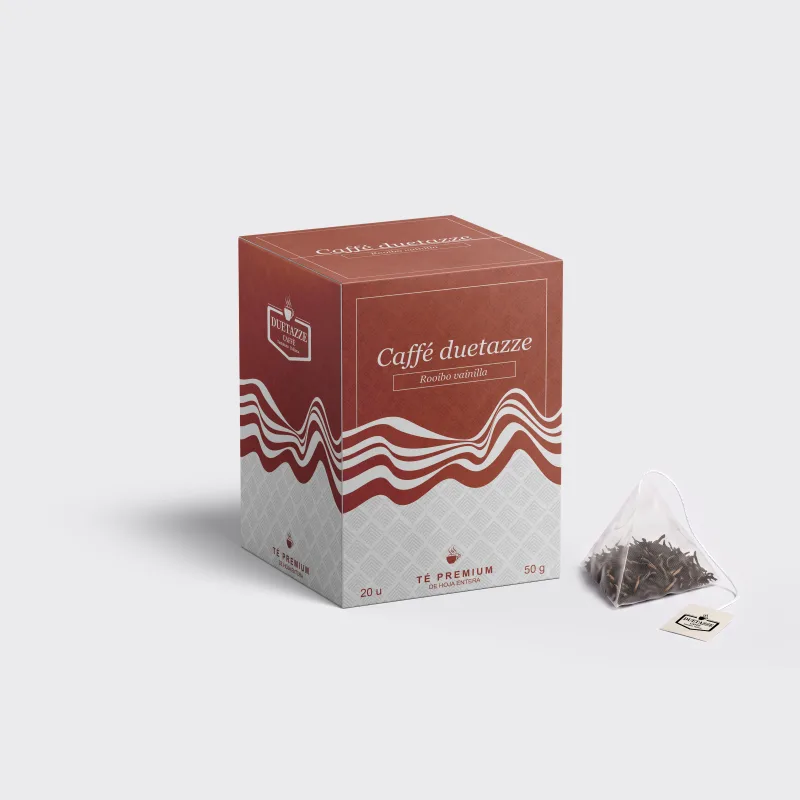 Rooibos Vainilla 1 Comprar rooibos con vainilla en pirámides | Duetazze