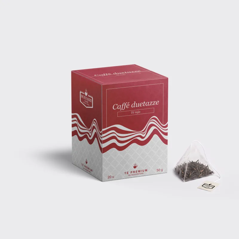 Pu-Erh Yunnan 1 Comprar té rojo en pirámides de hoja entera | Duetazze