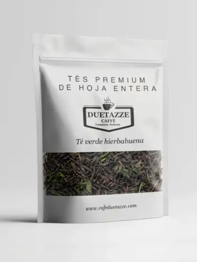 Comprar té verde moruno con hierbabuena a granel | Duetazze